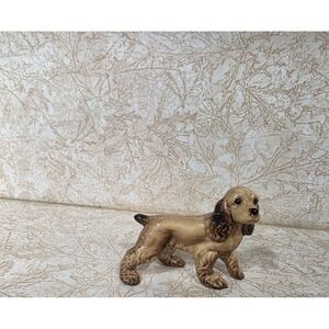 Retired Hagen Renaker Porcelain Cocker Spaniel Puppy Figurine